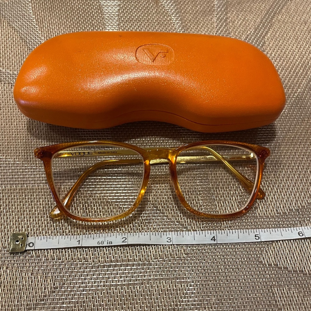 Vintage Vogue Eyeglasses w/ Case